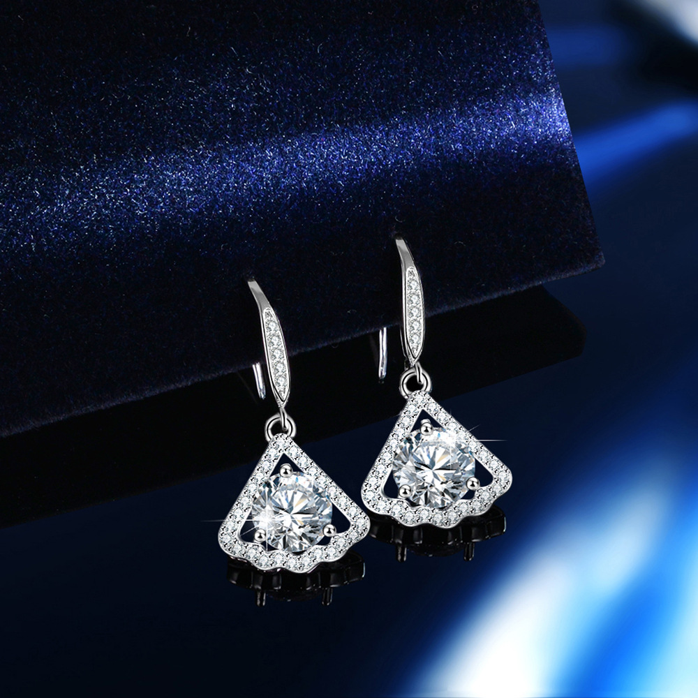 Buy Now - 1Ct Moissanite Sterling Silver Stud Earrings