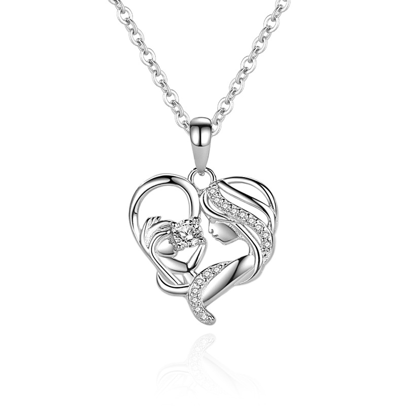 Mother'S Love Sterling Silver Necklace