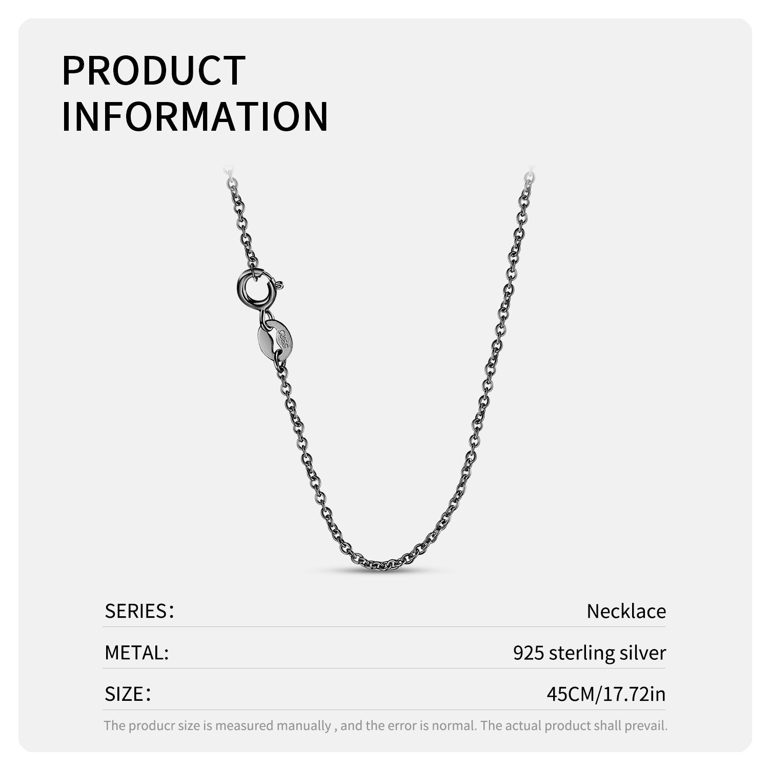 Cz Simple Hollow Out Electroplated Black Gold Spider Web Sterling Silver Necklace