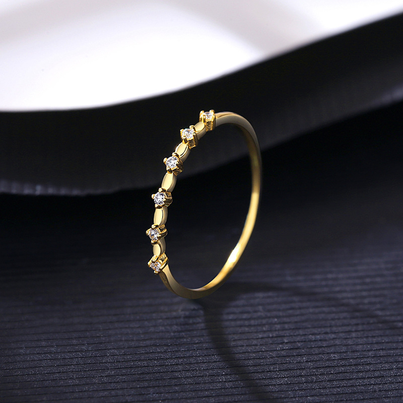 14K Gold Plated Sterling Silver Star Ring